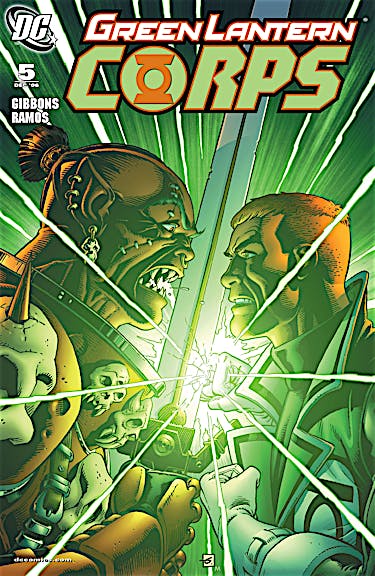 Green Lantern Corps (2006-) #5 preview images