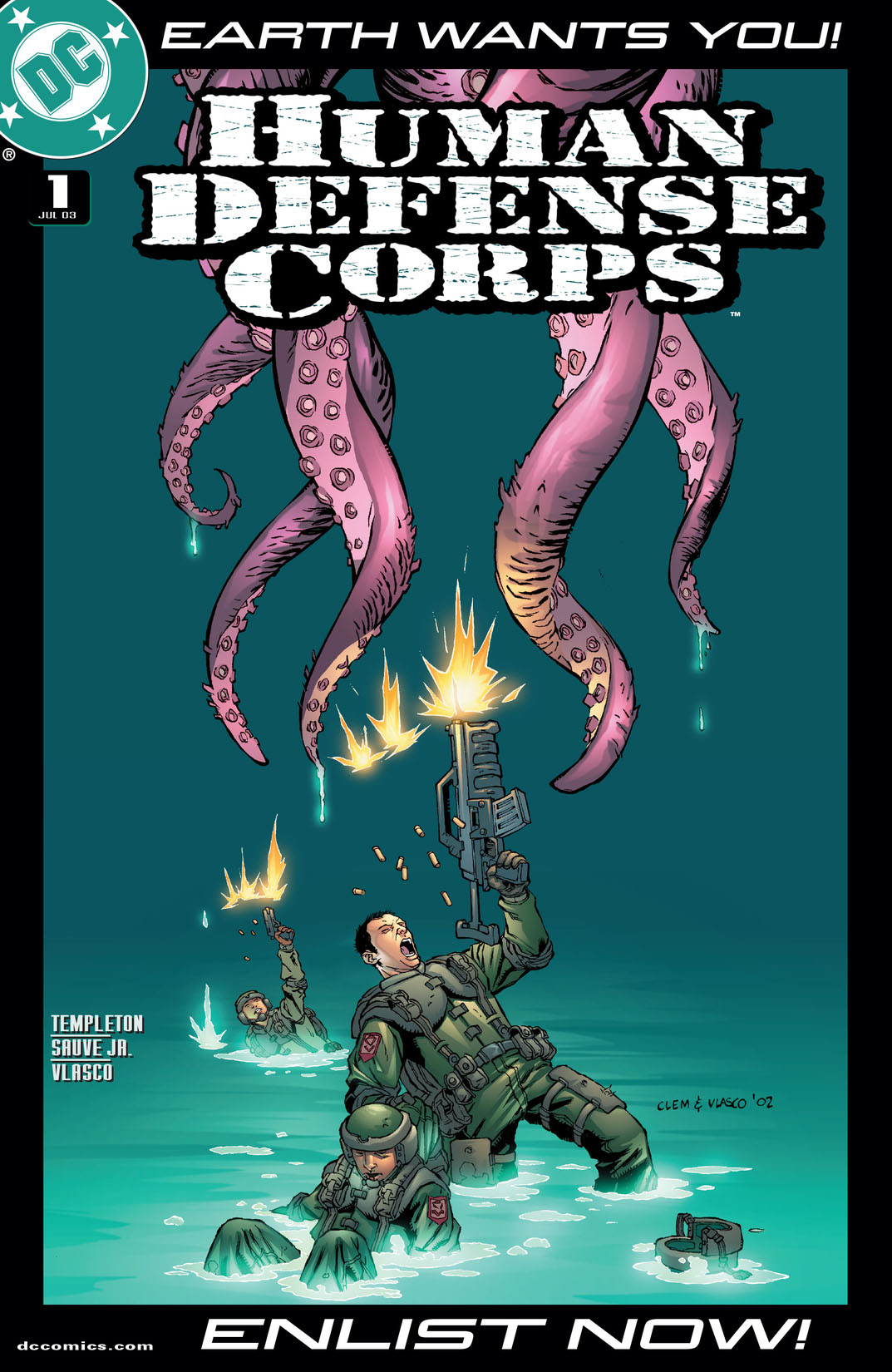 Human Defense Corps. #1 preview images