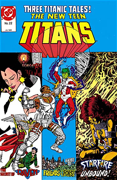 The New Teen Titans #22 preview images