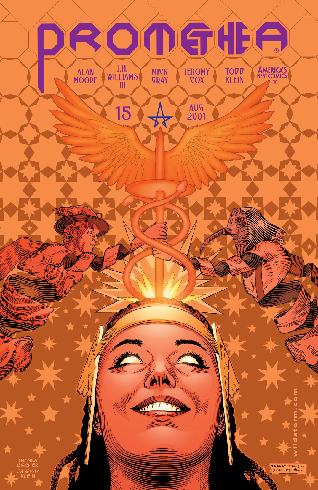 Promethea #15 preview images