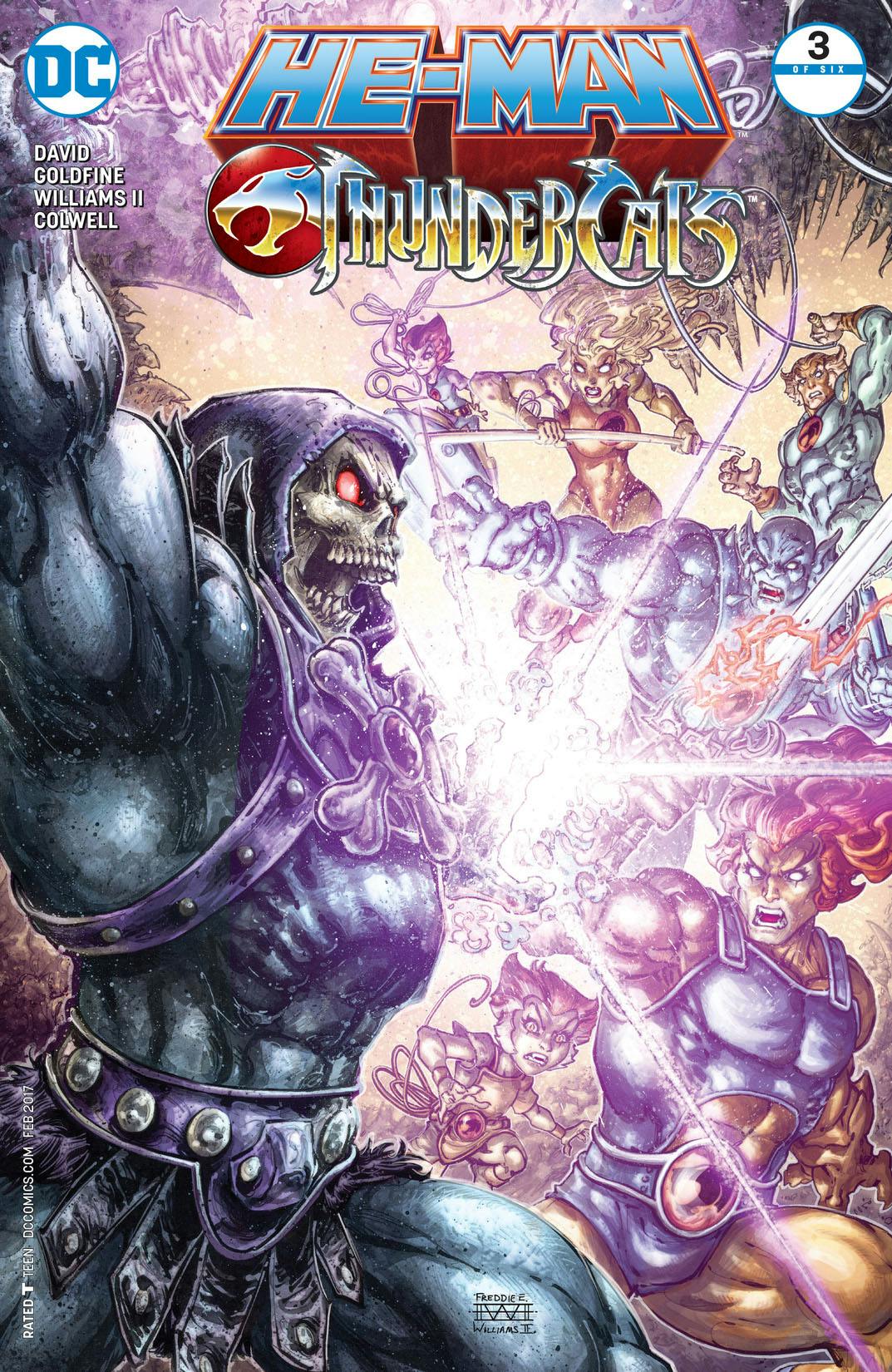 He-Man/Thundercats #3 preview images