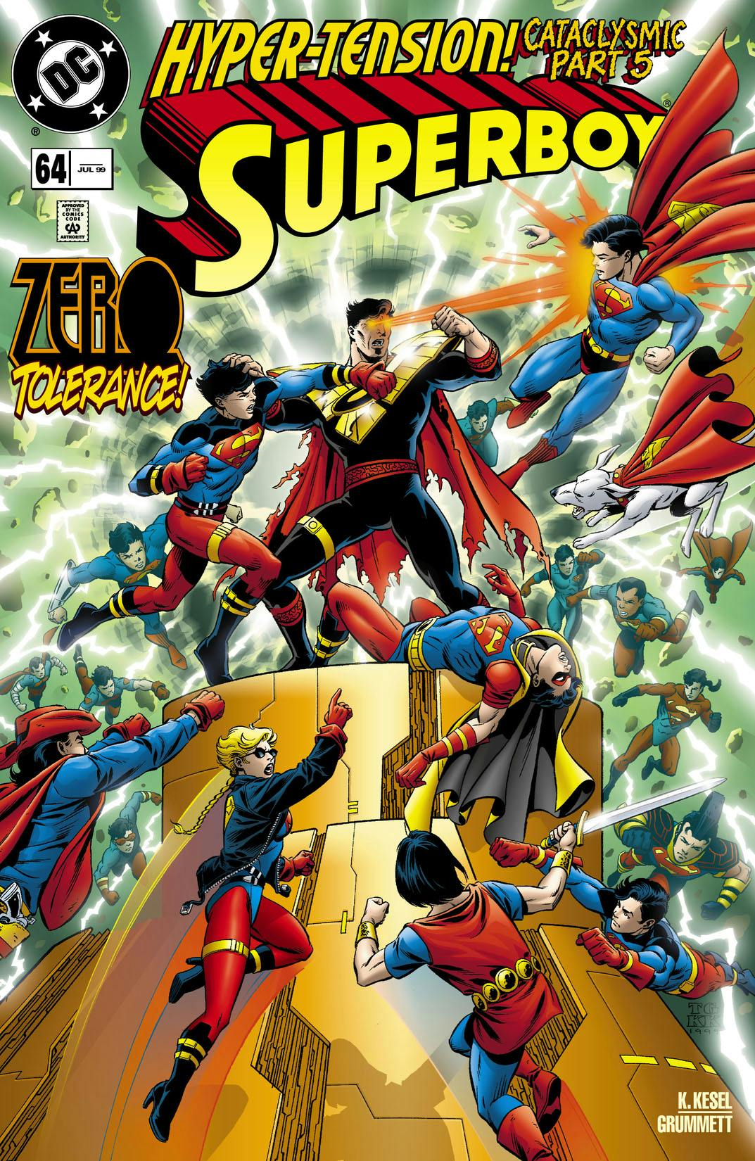Superboy (1993-) #64 preview images
