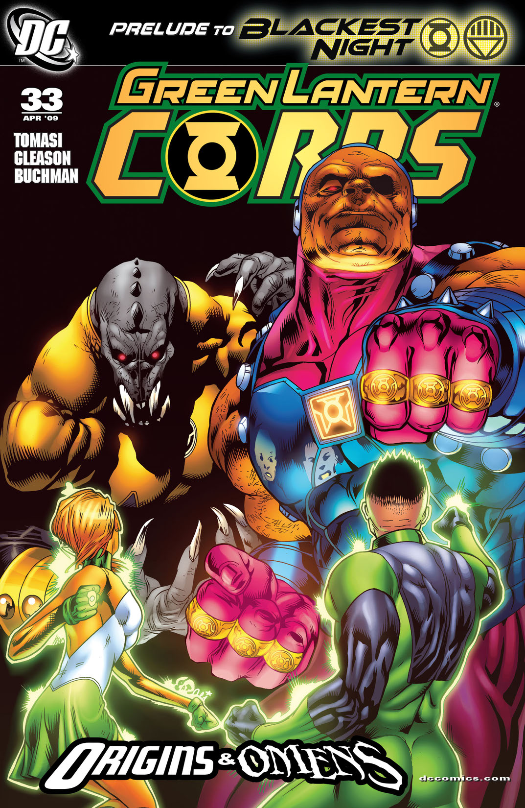 Green Lantern Corps (2006-) #33 preview images