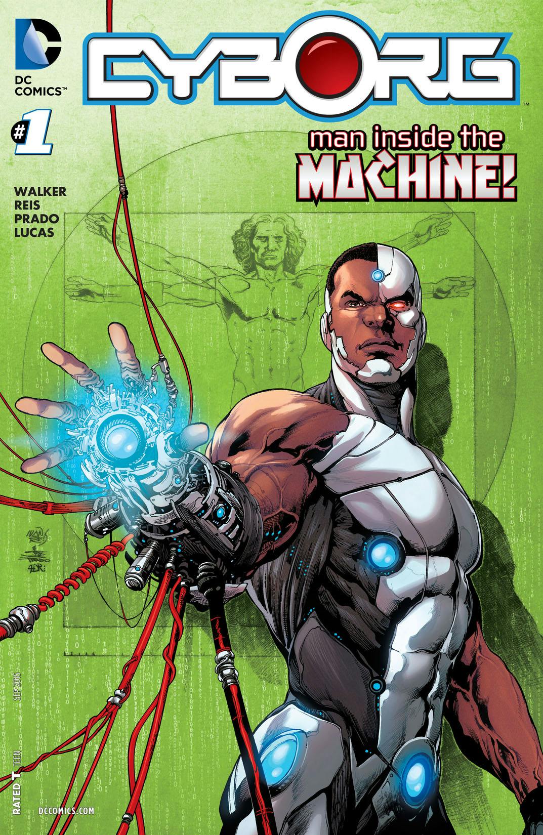 Cyborg (2015-) #1 preview images