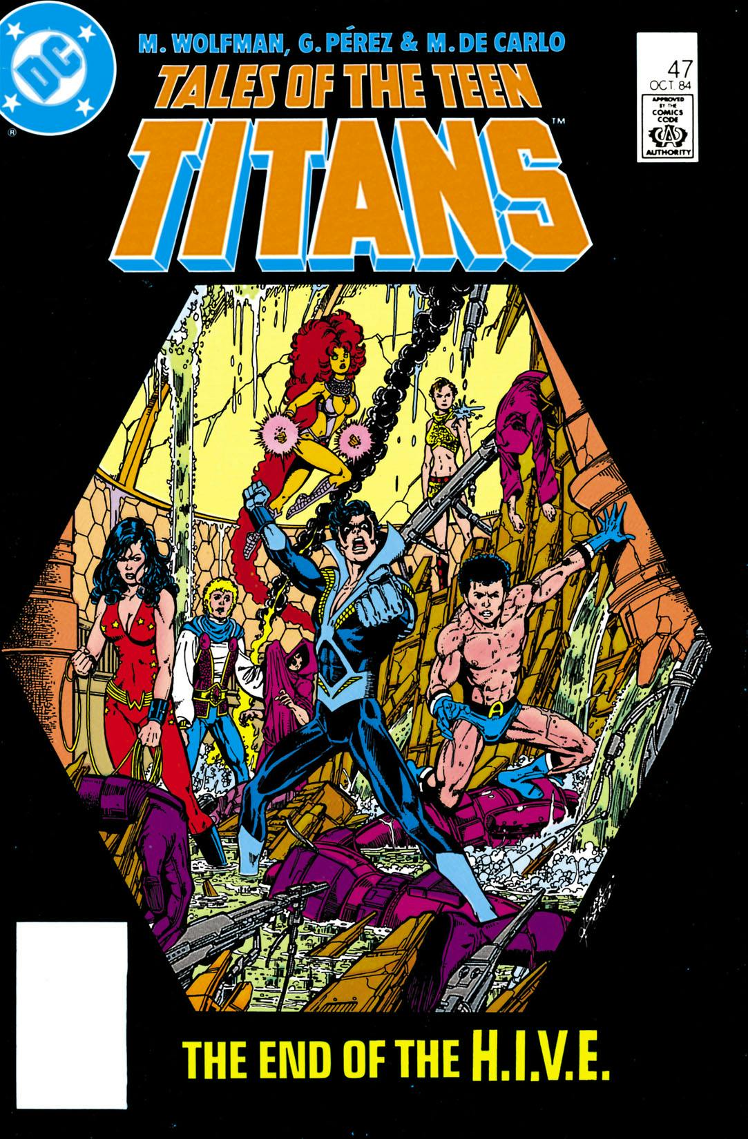 Tales of the Teen Titans #47 preview images