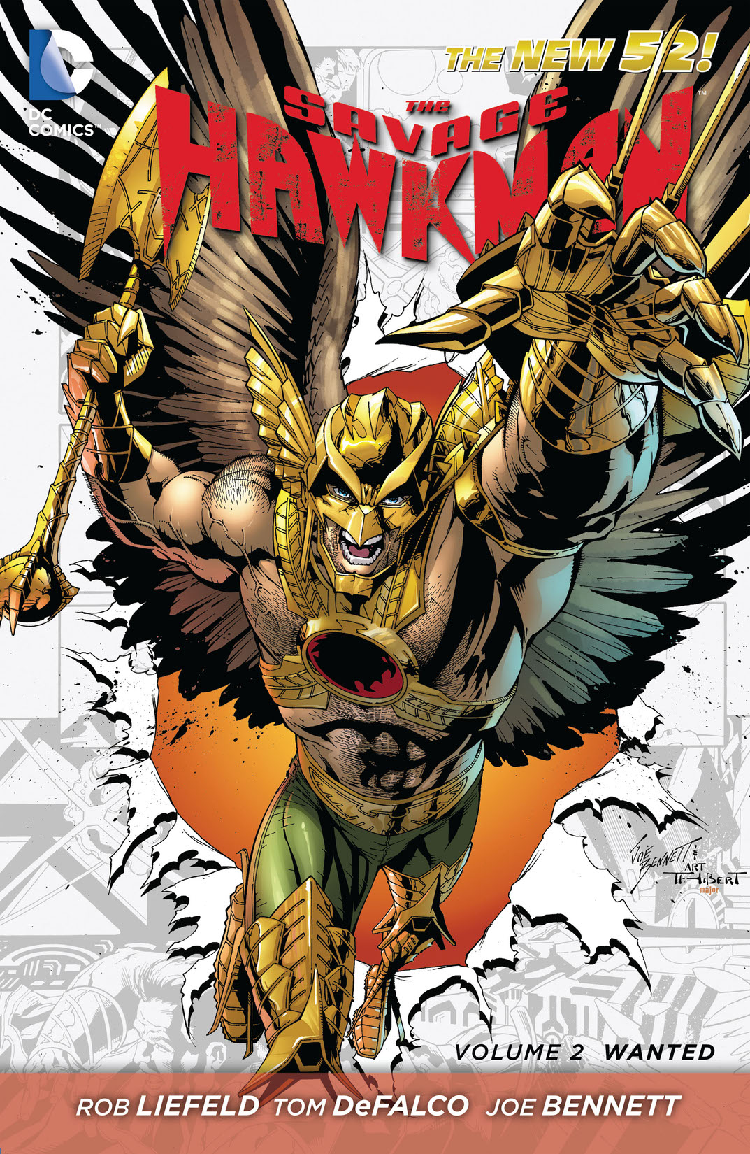 The Savage Hawkman Vol. 2: Wanted preview images