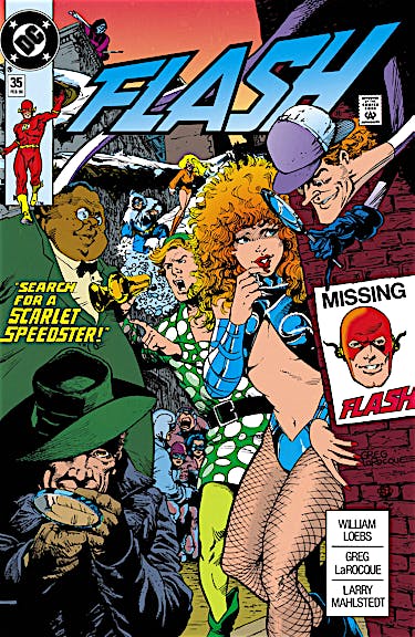 The Flash (1987-2008) #35 preview images