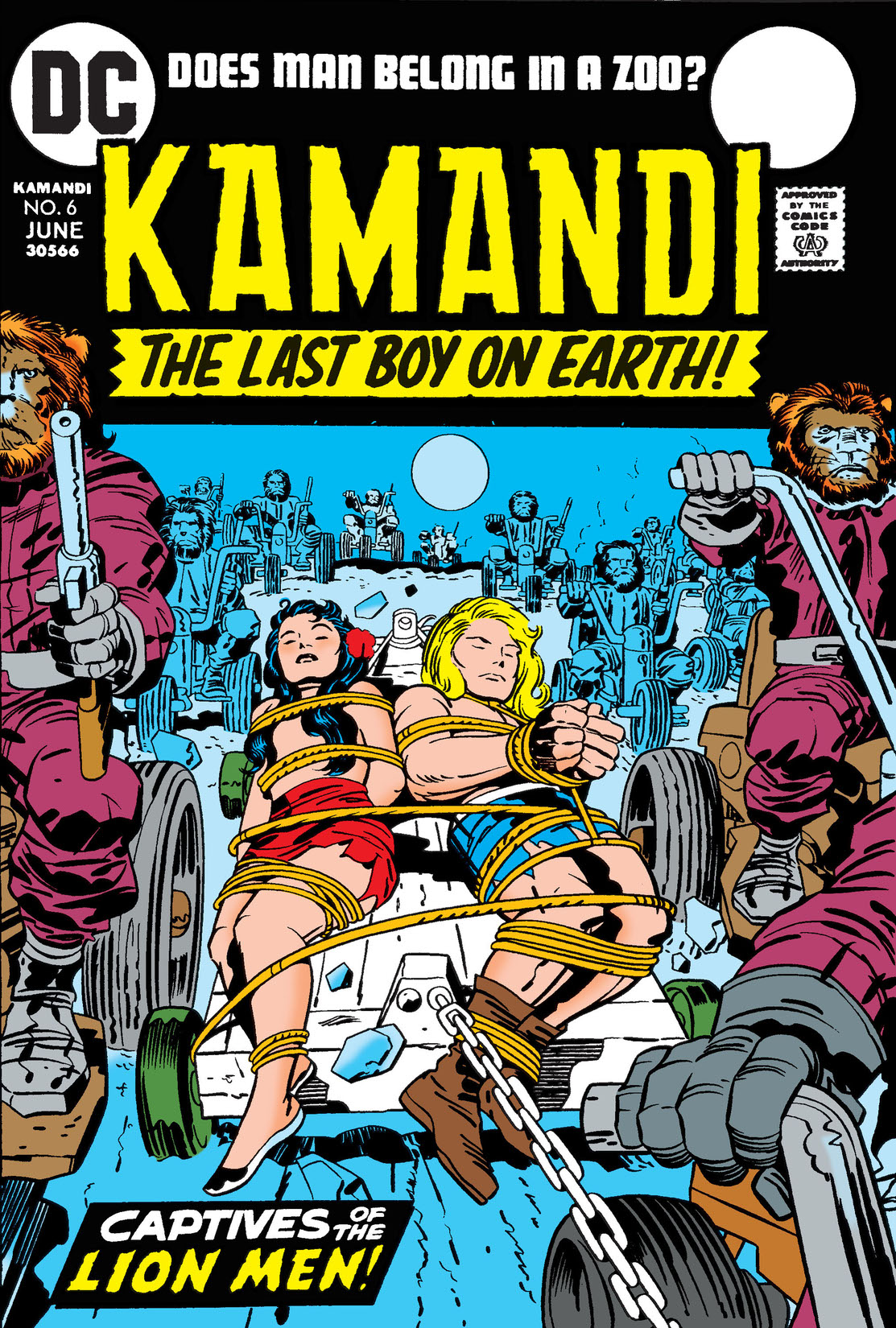 Kamandi: The Last Boy on Earth #6 preview images