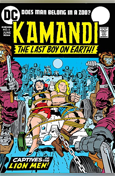 Kamandi: The Last Boy on Earth #6 preview images