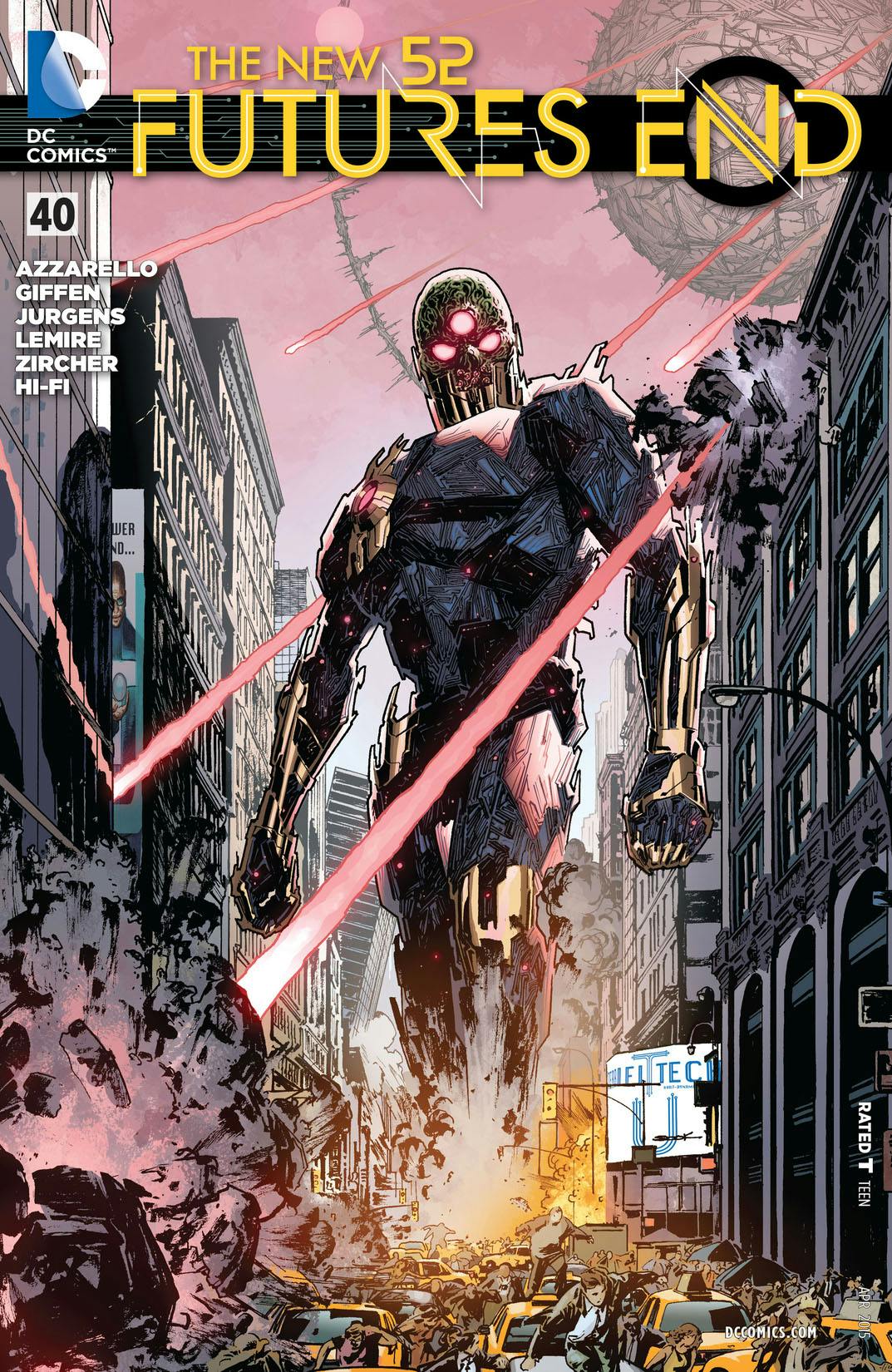 The New 52: Futures End #40 preview images