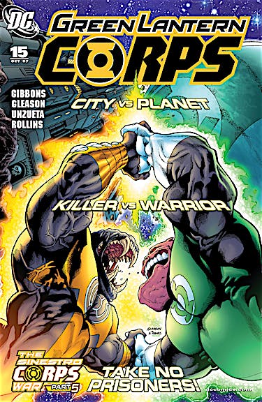 Green Lantern Corps (2006-) #15 preview images