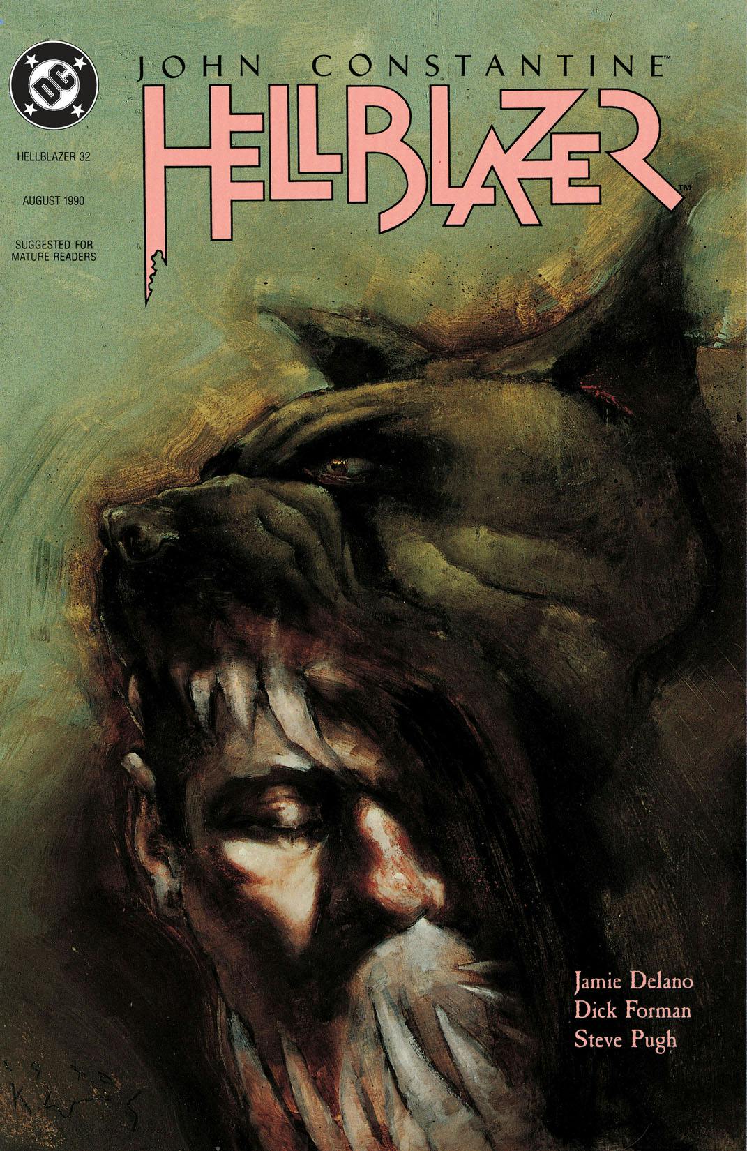Hellblazer #32 preview images