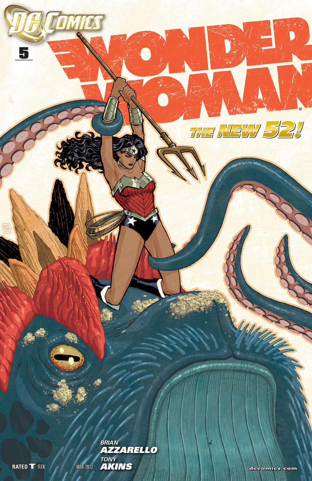 Wonder Woman (2011-) #5 preview images