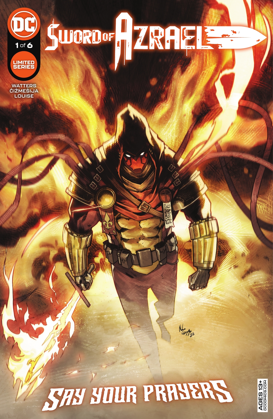 Sword of Azrael #1 preview images
