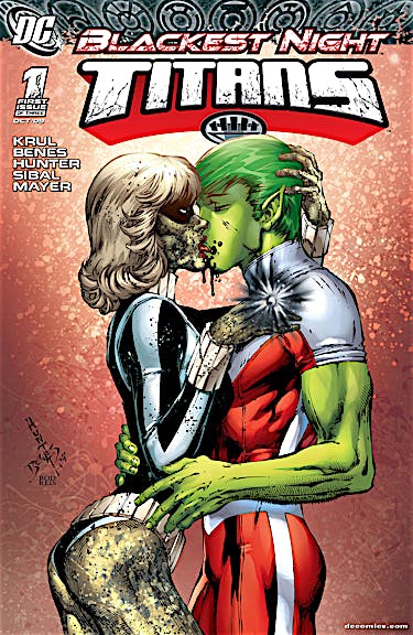 Blackest Night: Titans #1 preview images