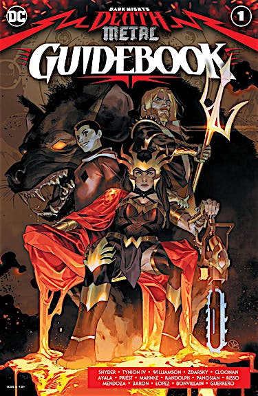 Dark Nights: Death Metal Guidebook #1 preview images