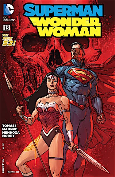 Superman/Wonder Woman #13 preview images