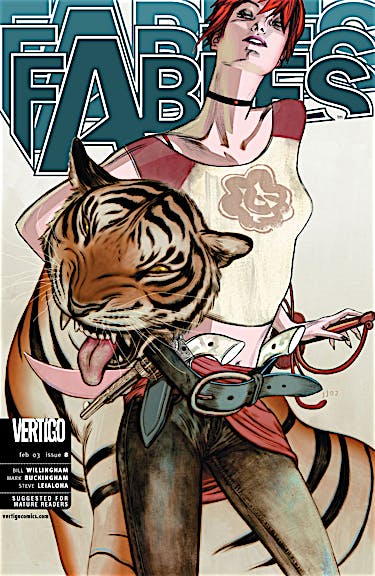 Fables #8 preview images