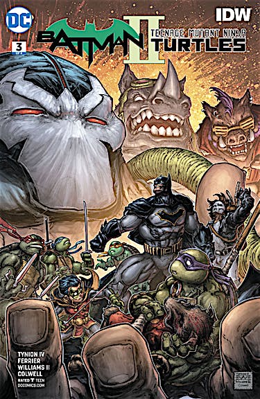 Batman/Teenage Mutant Ninja Turtles II #3