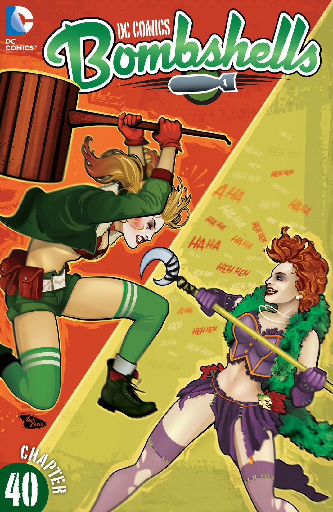DC Comics: Bombshells #40 preview images