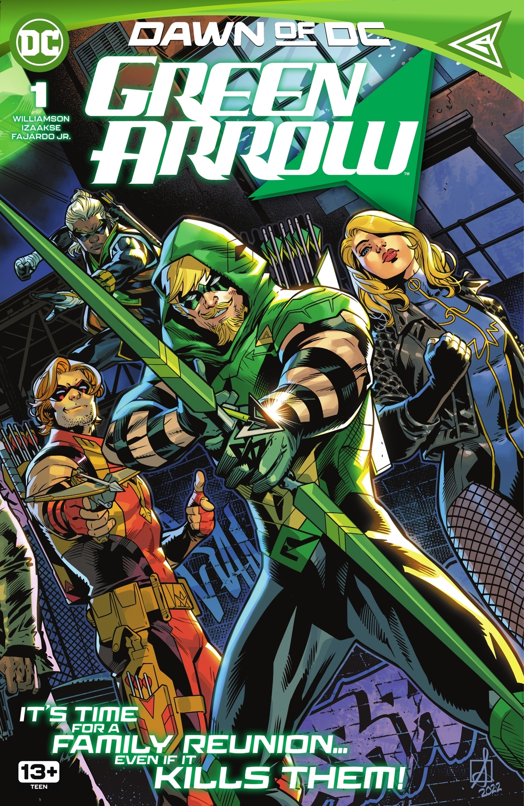 Green Arrow #1 preview images