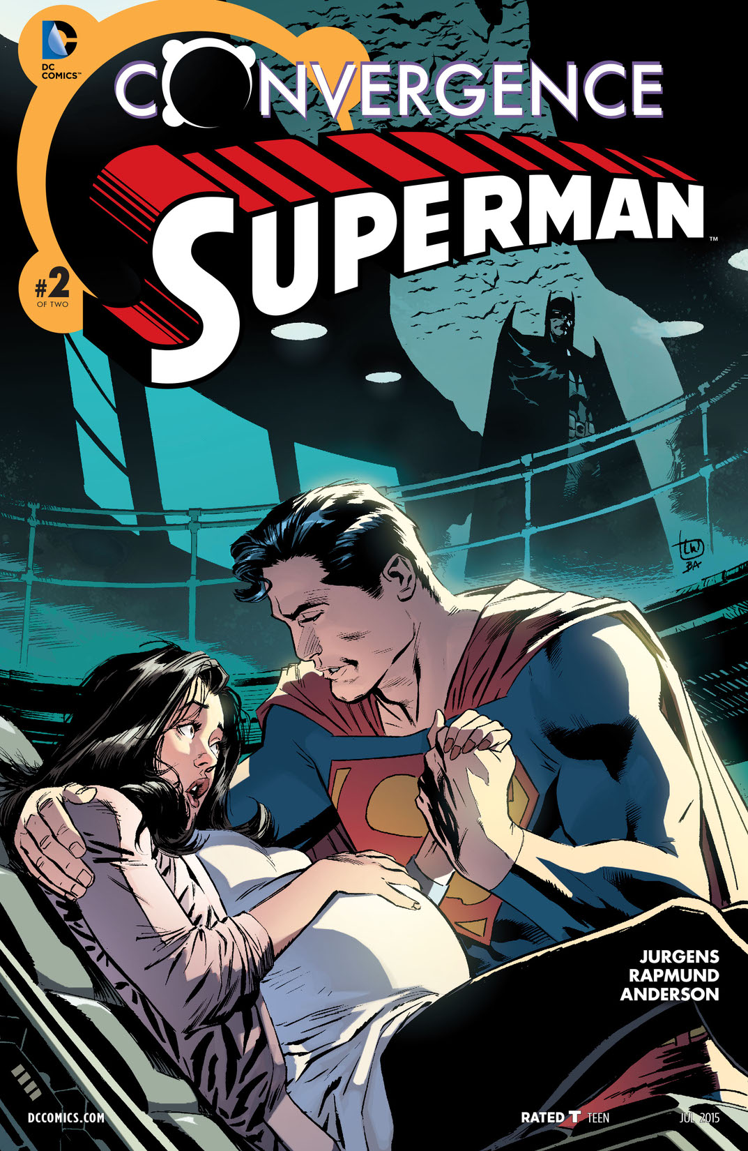 Convergence: Superman #2 preview images
