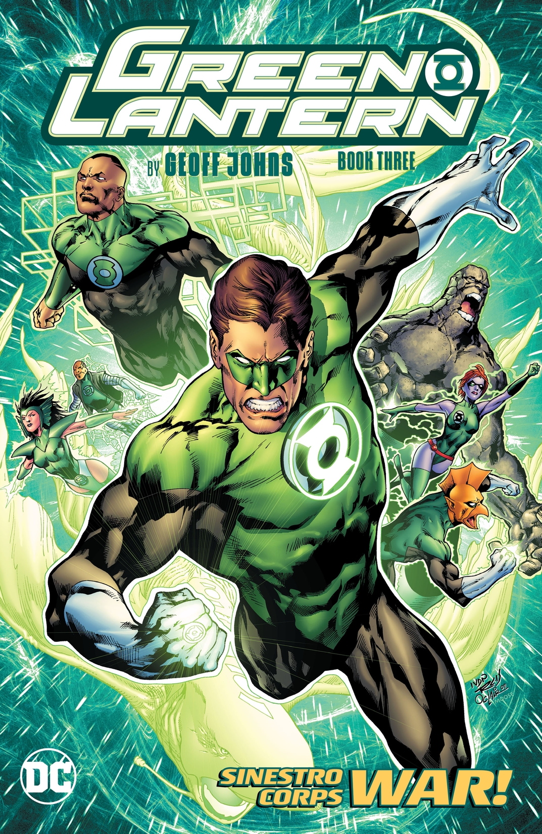 Green Lantern by Geoff Johns Book Three preview images