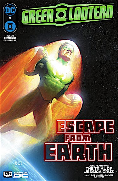 Green Lantern #9 preview images