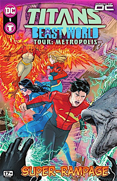 Titans: Beast World Tour: Metropolis #1