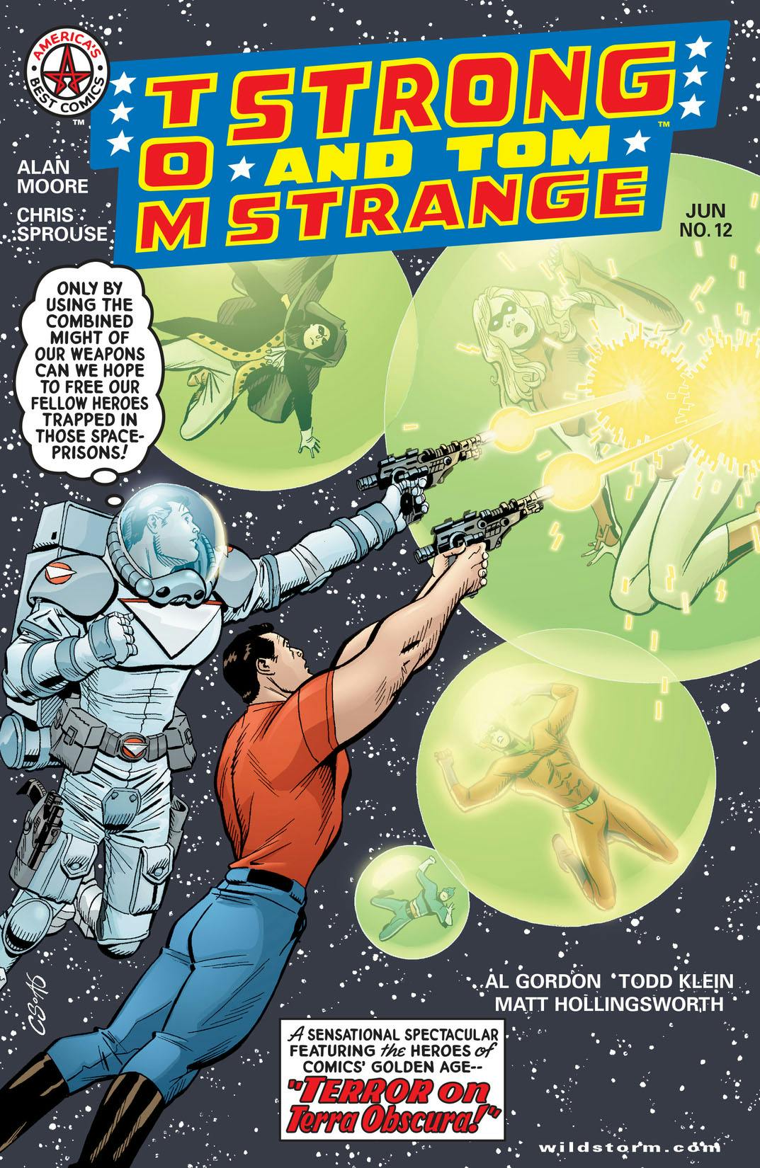 Tom Strong #12 preview images