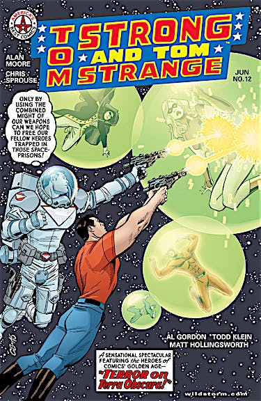 Tom Strong #12 preview images