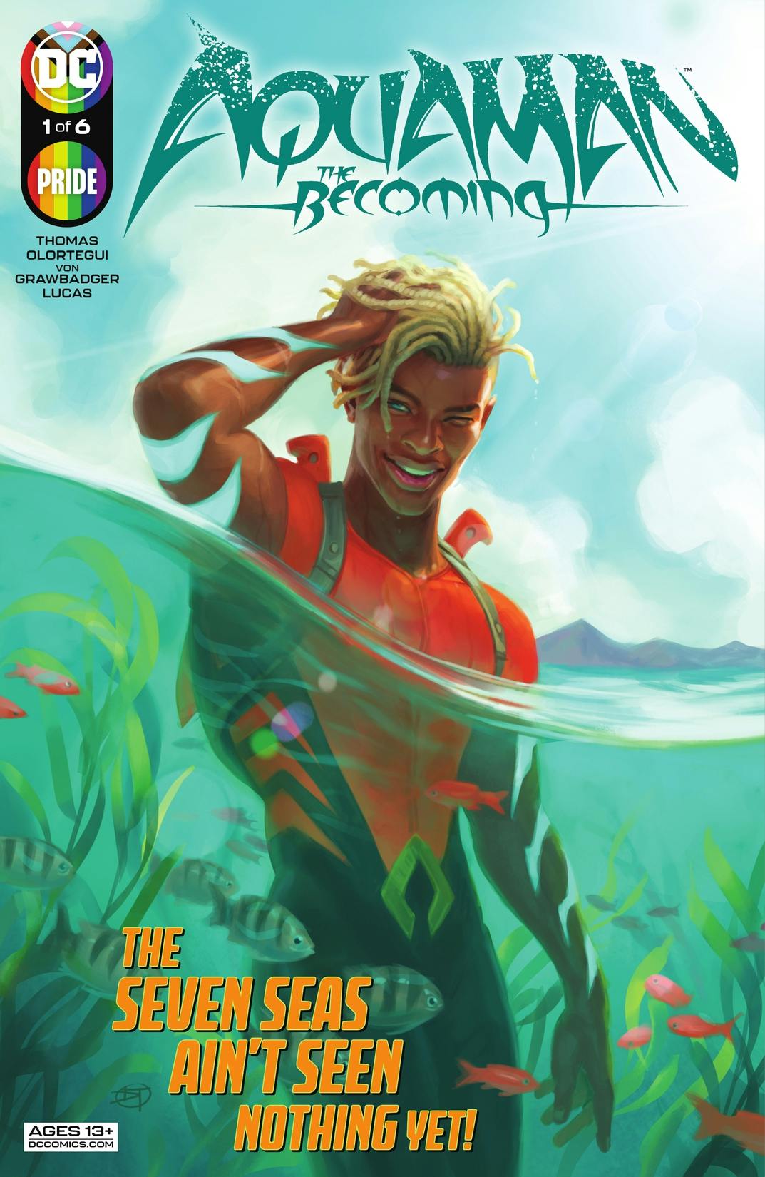 Aquaman: The Becoming #1 preview images