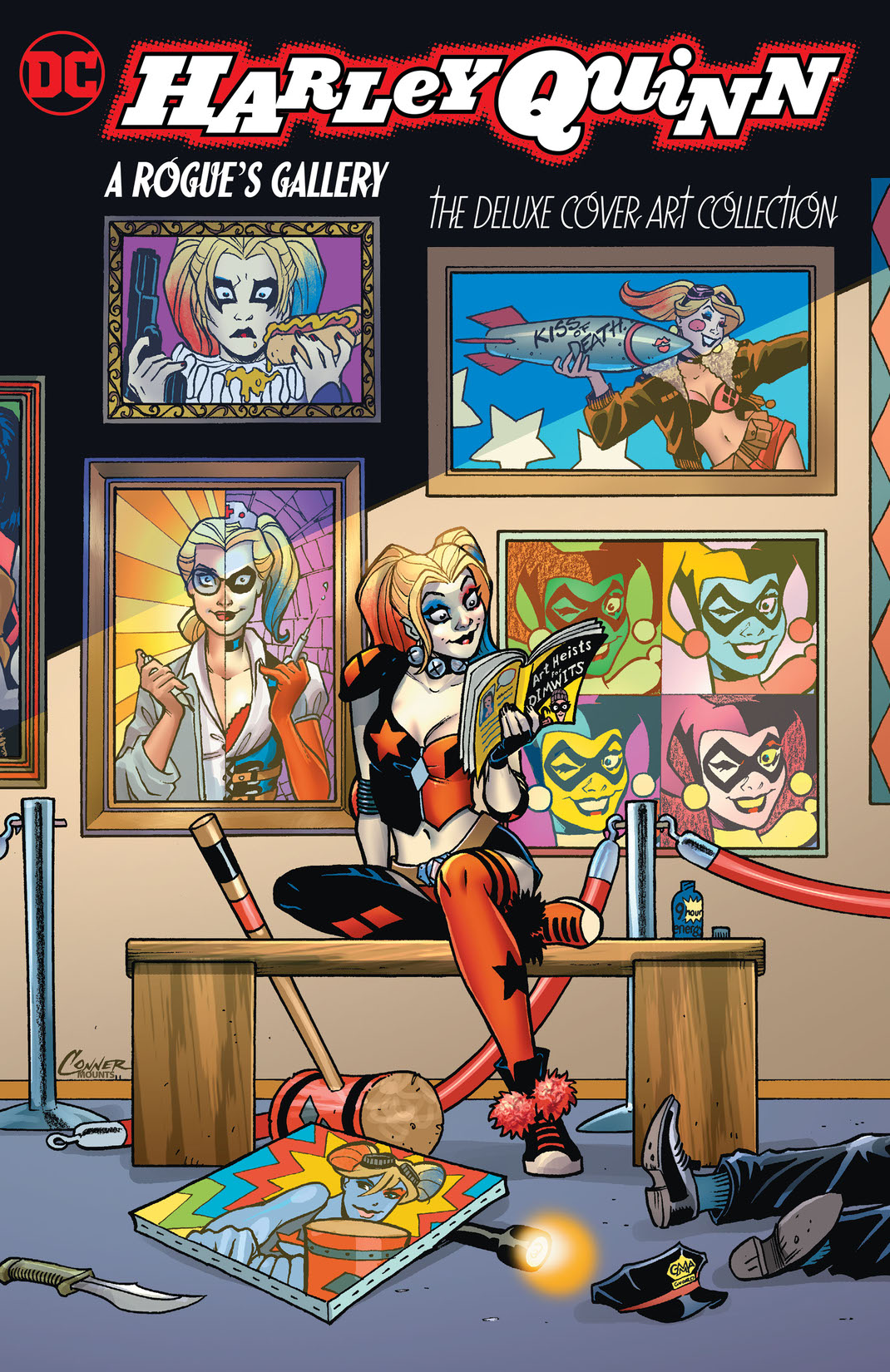 Harley Quinn: A Rogue's Gallery - The Deluxe Cover Art Collection preview images