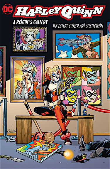Harley Quinn: A Rogue's Gallery - The Deluxe Cover Art Collection preview images