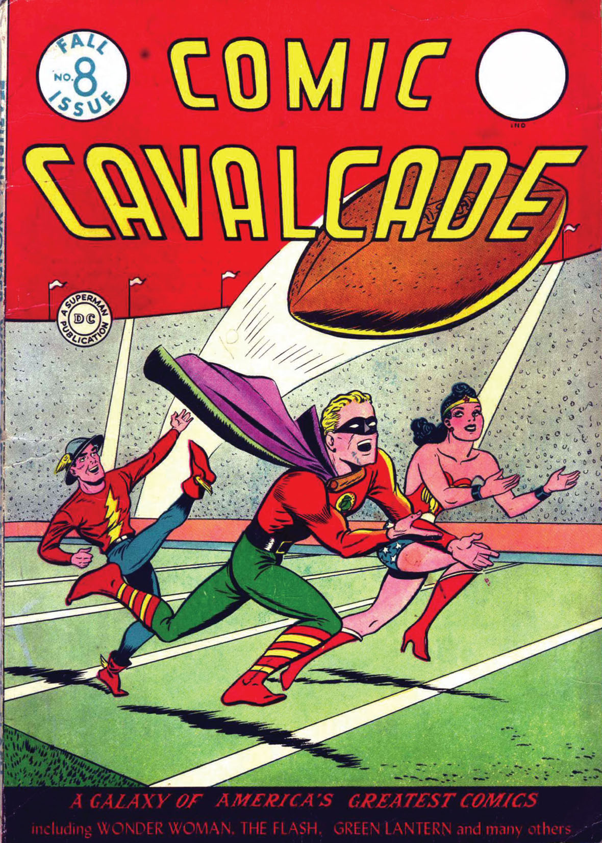 Comic Cavalcade #8 preview images