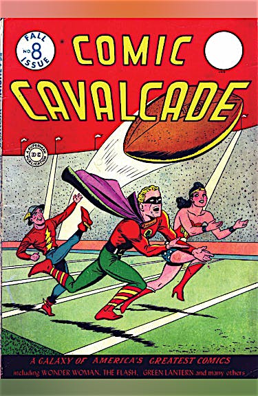 Comic Cavalcade #8 preview images