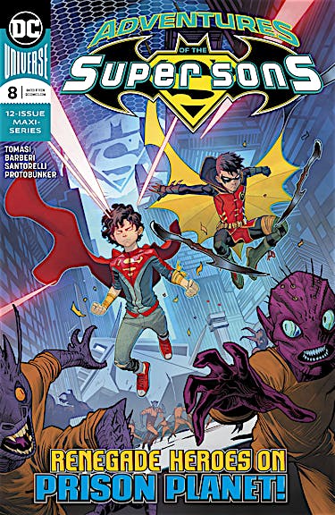 Adventures of the Super Sons #8 preview images