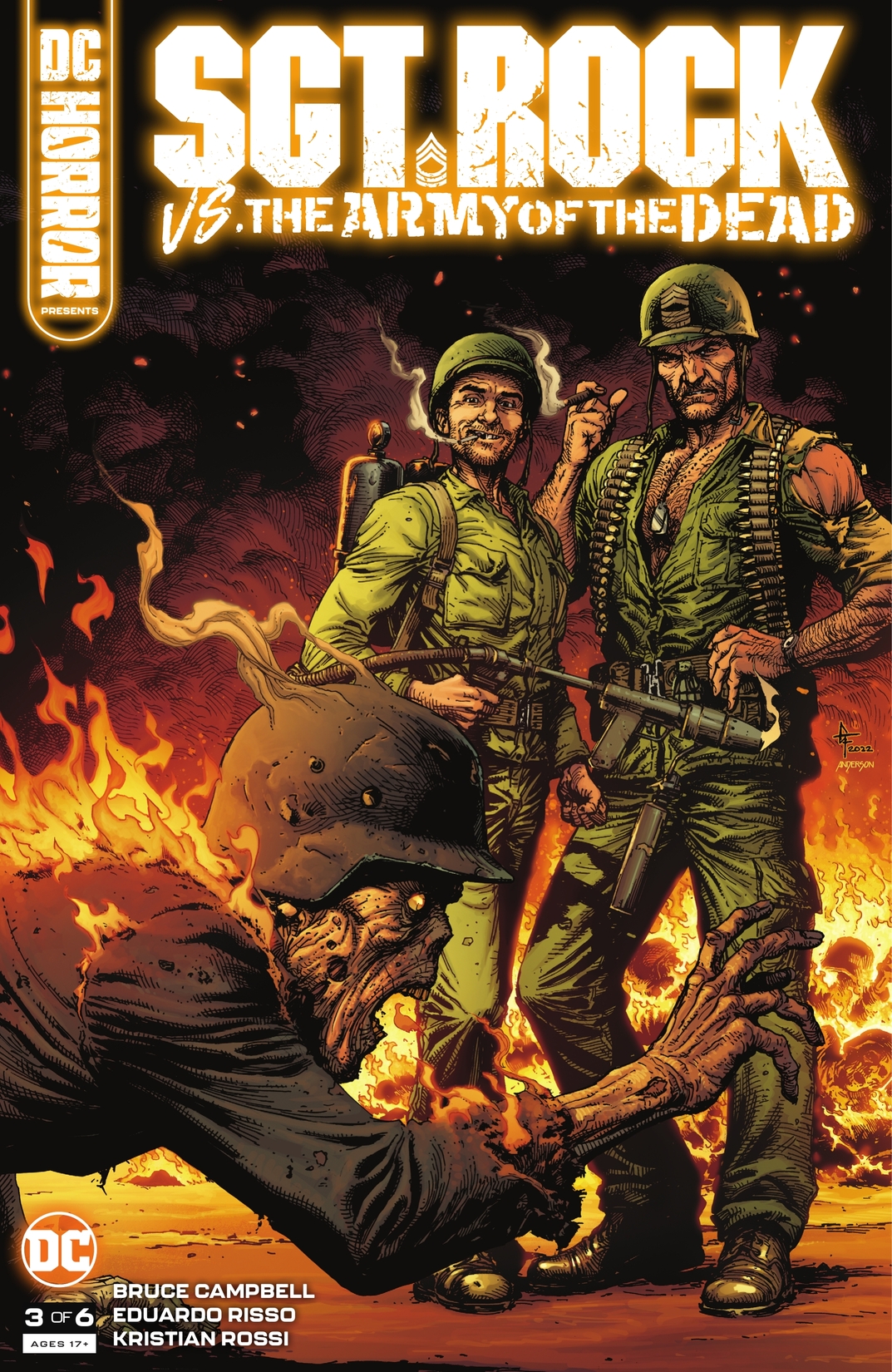 DC Horror Presents: Sgt. Rock vs. The Army of the Dead #3 preview images