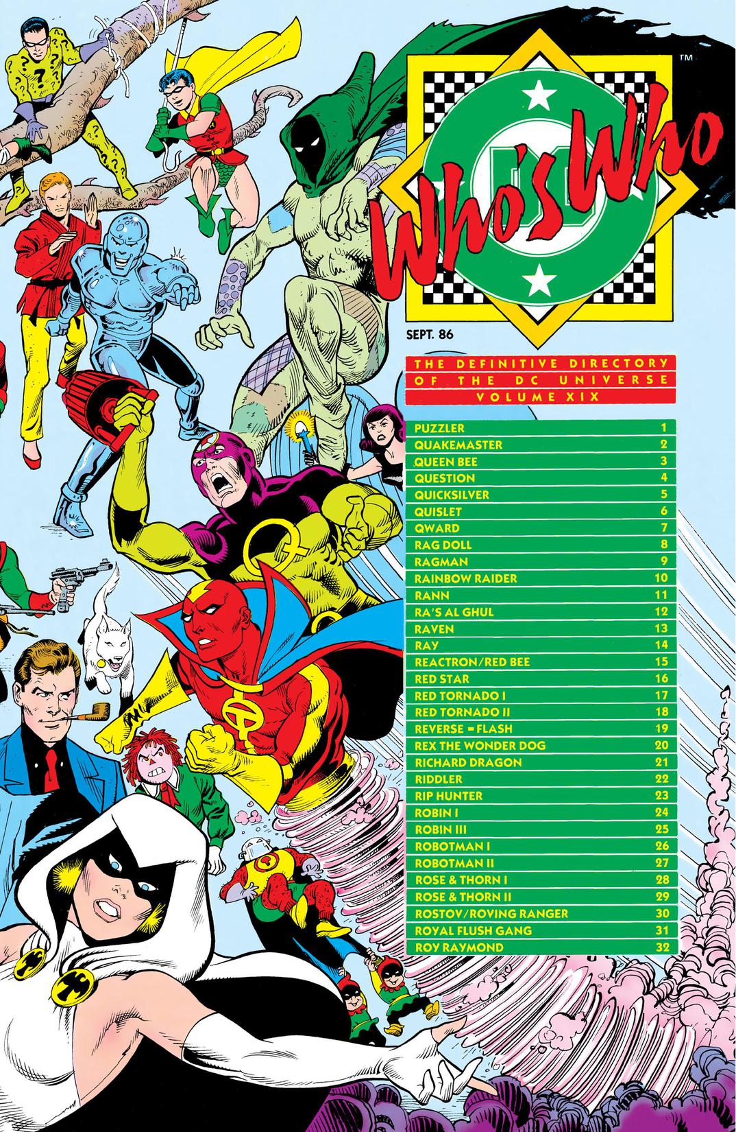 Who's Who: The Definitive Directory of the DC Universe #19 preview images