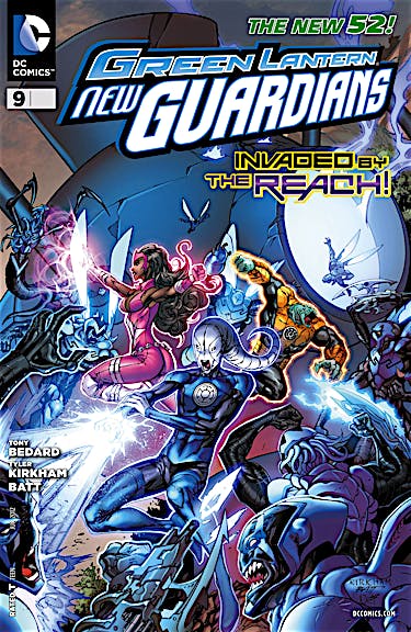 Green Lantern: New Guardians #9 preview images