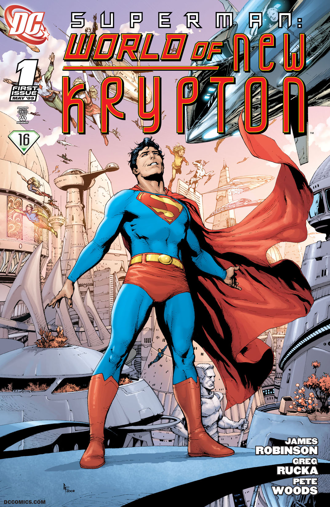 Superman: World of New Krypton #1 preview images