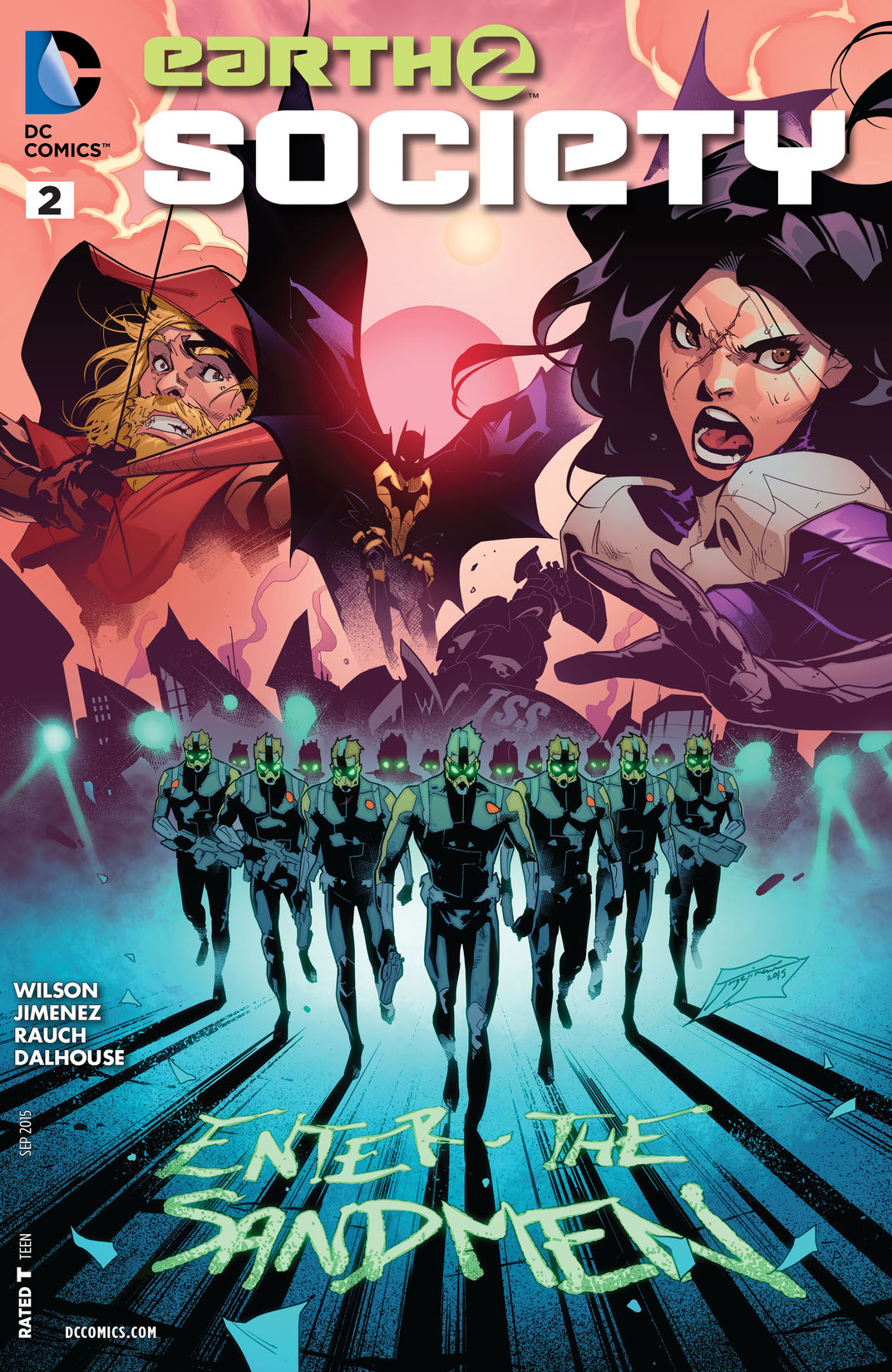 Earth 2: Society #2 preview images