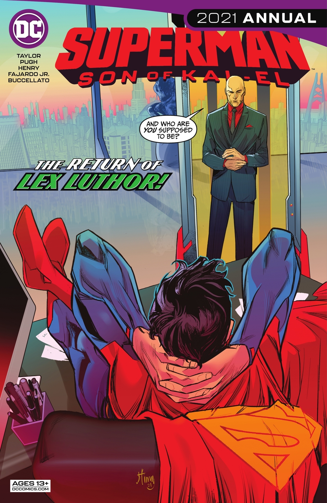 Superman: Son of Kal-El 2021 Annual #1 preview images