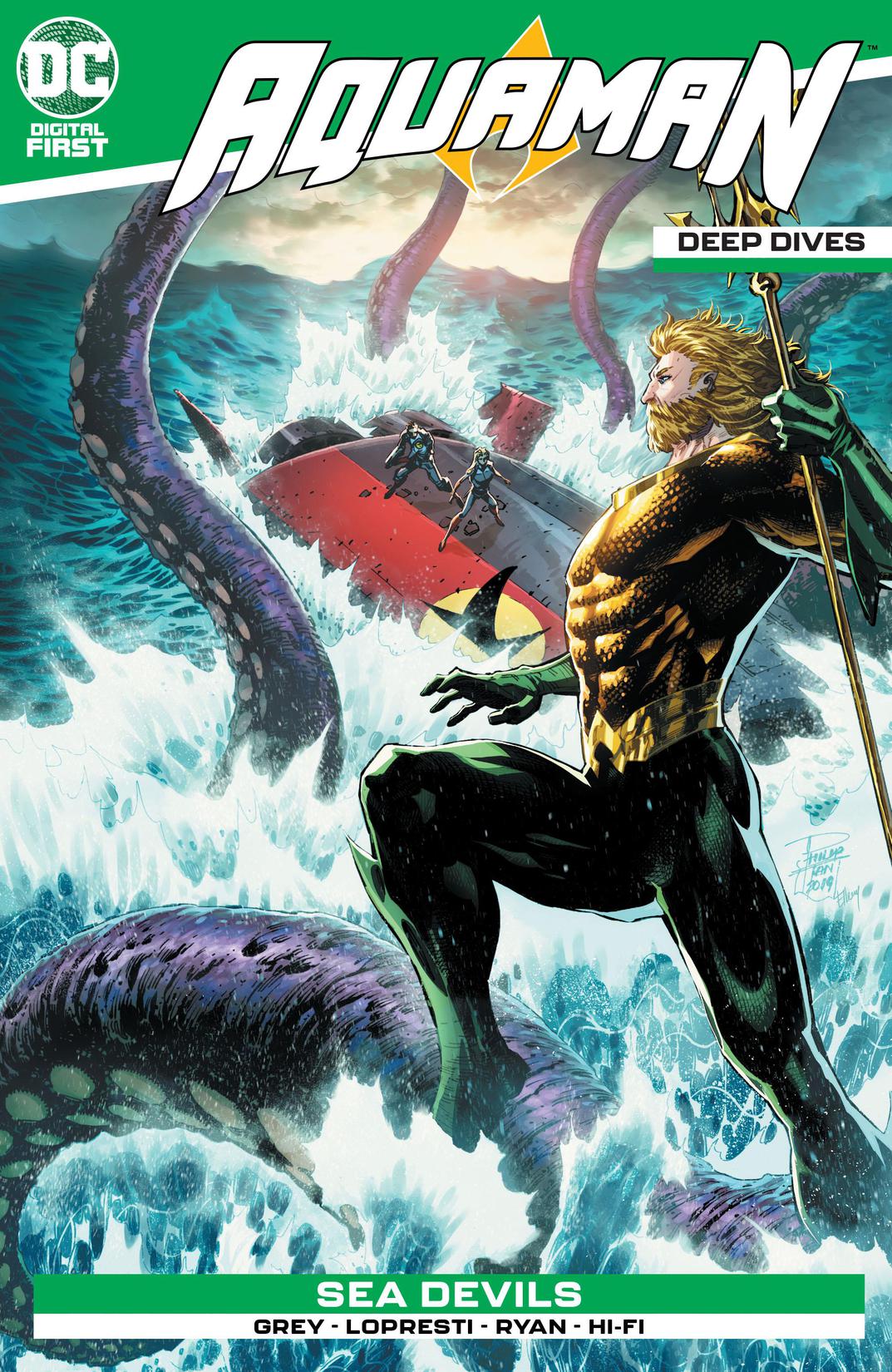 Aquaman: Deep Dives #2 preview images
