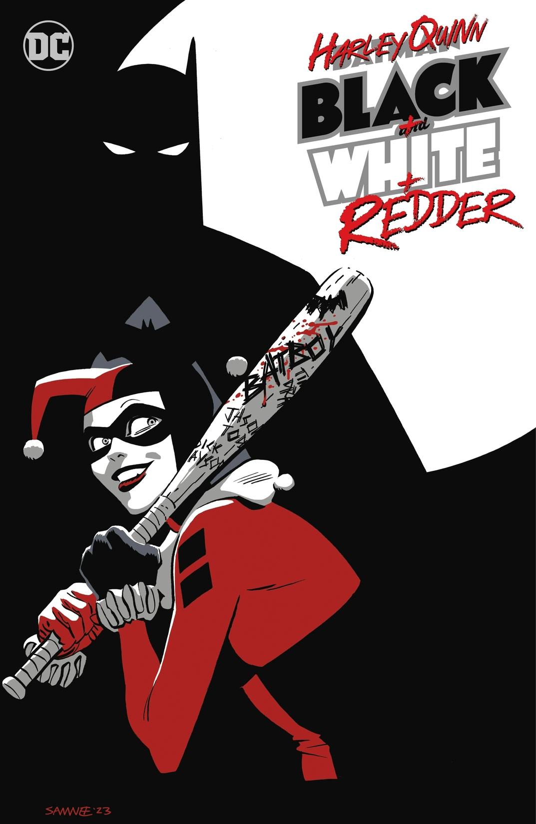 Harley Quinn: Black + White + Redder preview images