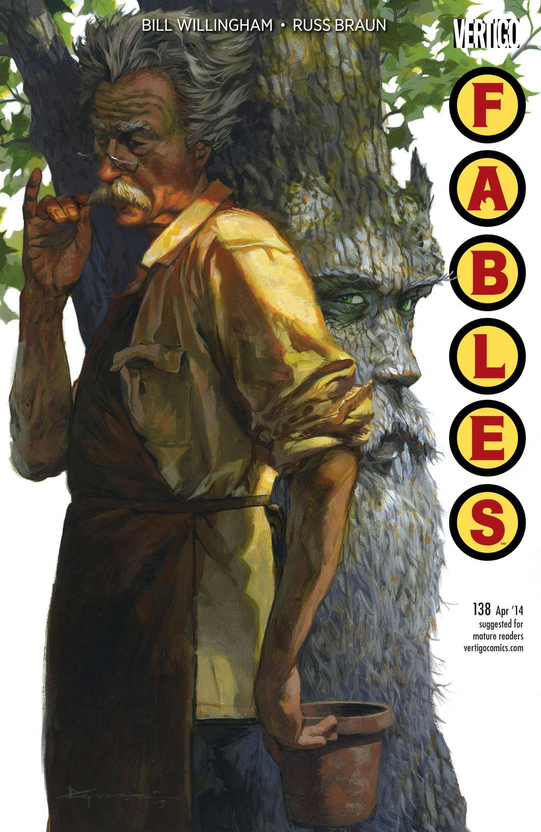 Fables #138 preview images