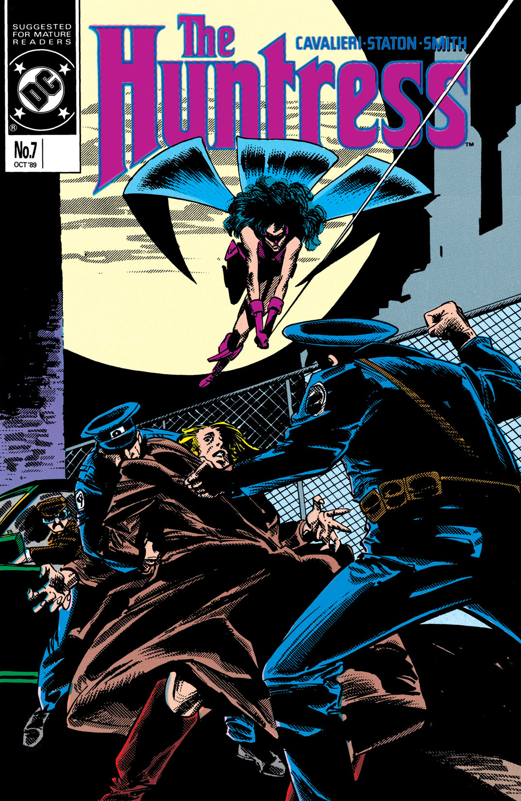 The Huntress (1989-1990) #7 preview images