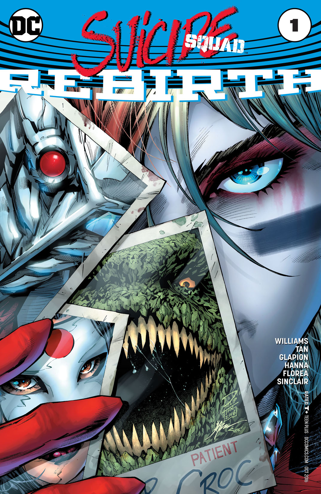 Suicide Squad: Rebirth (2016-) #1 preview images