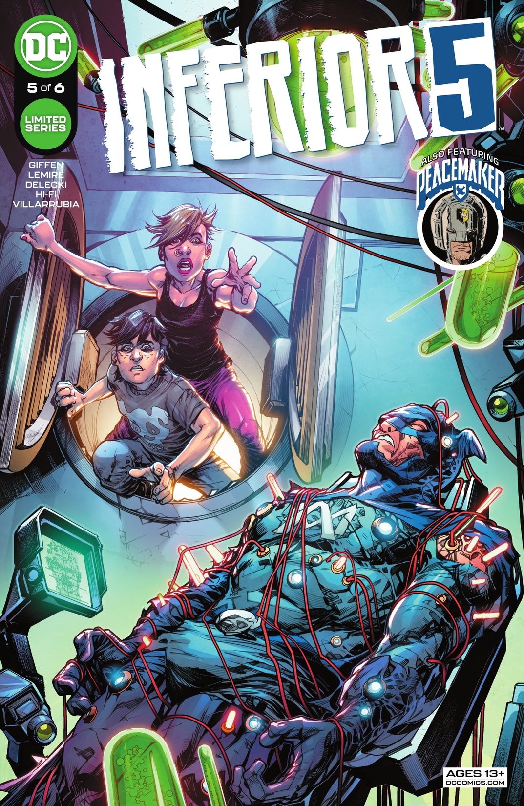 Inferior Five #5 preview images