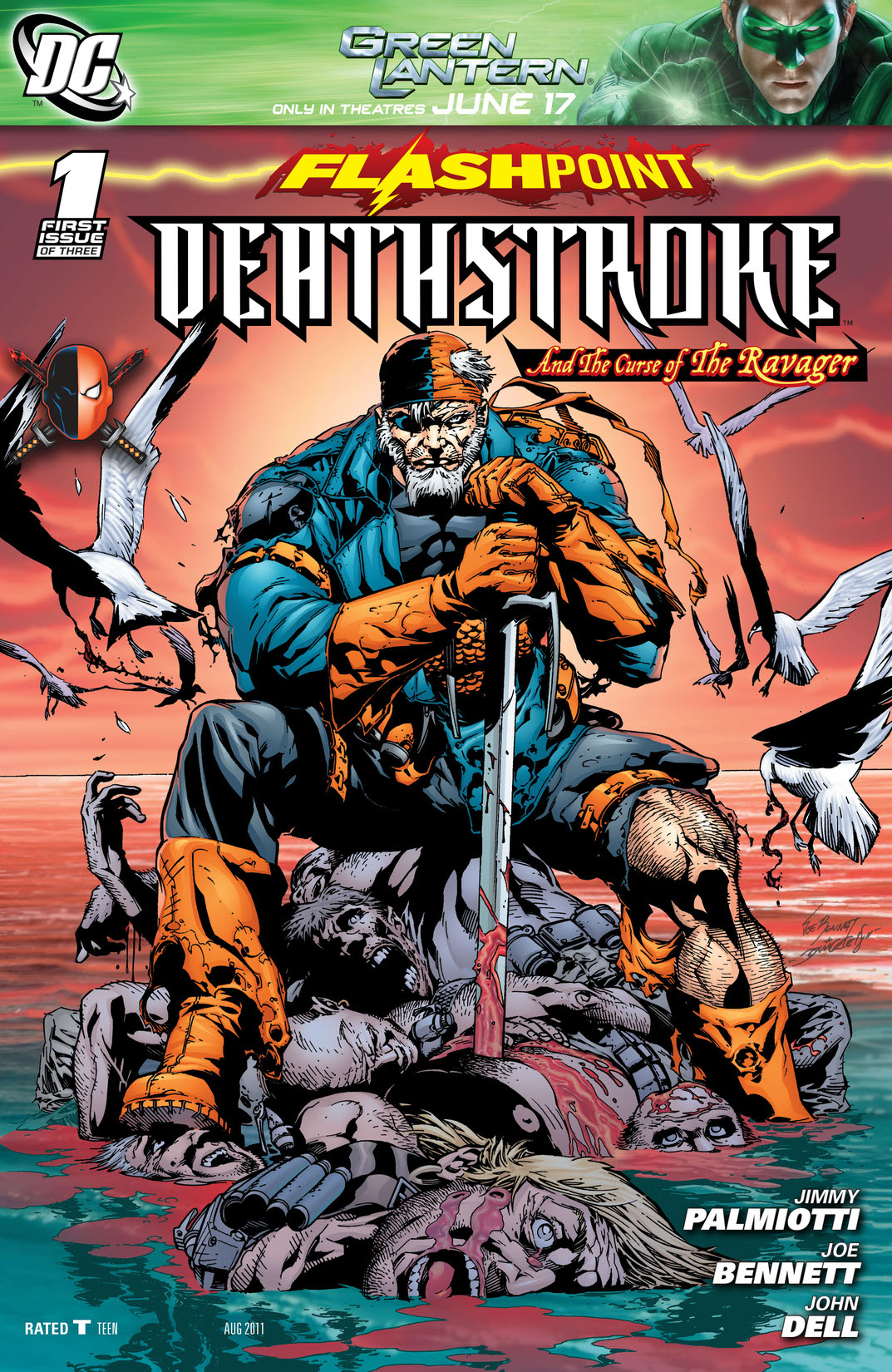 Flashpoint: Deathstroke & the Curse of the Ravager #1 preview images